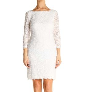 Adrianna Papell Lace Bridal Dress